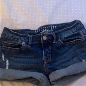Jean shorts from Aeropostale